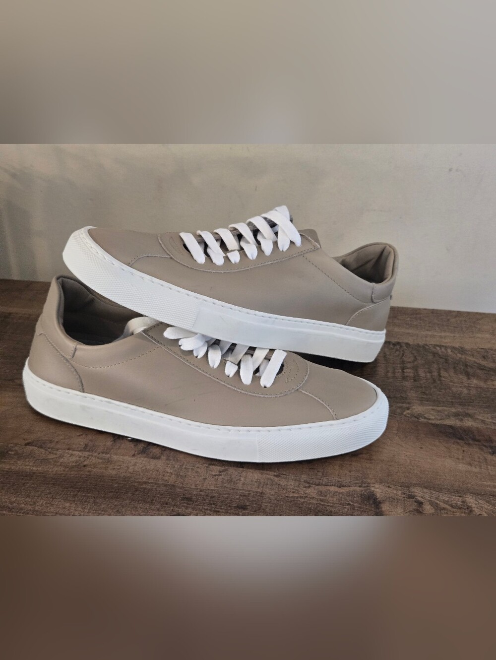 BOEMOS Italian Leather Sneaker Low‎ Top Lace Up Women's Made in Italy Us Size 9